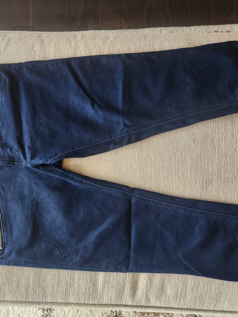 Women's Navy Slim Straight Jeans
